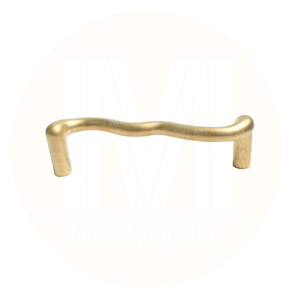 922 Plain Satin Gold Pull