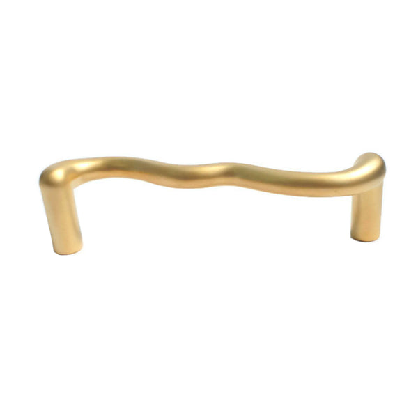 922 Plain Satin Gold Pull
