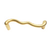 922 Plain Satin Gold Pull