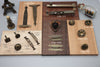 213 Antique Brass Flush Bolt