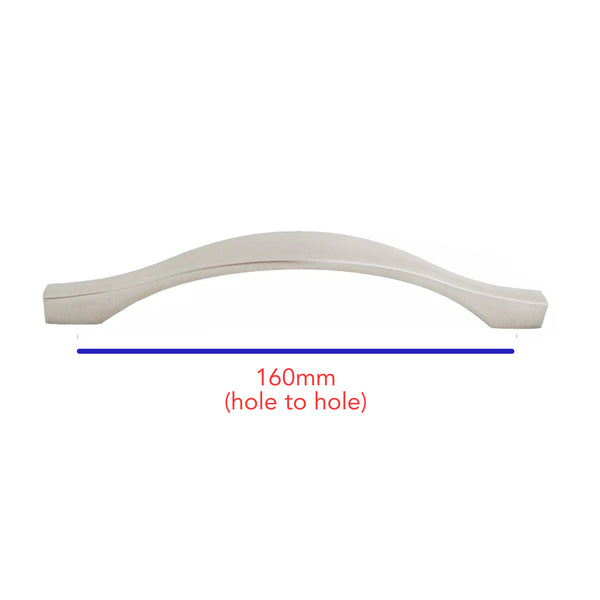 950 Modern Cabinet Handle (Satin Nickel)