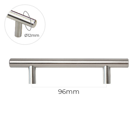3400 Stainless Solid Pull Handle
