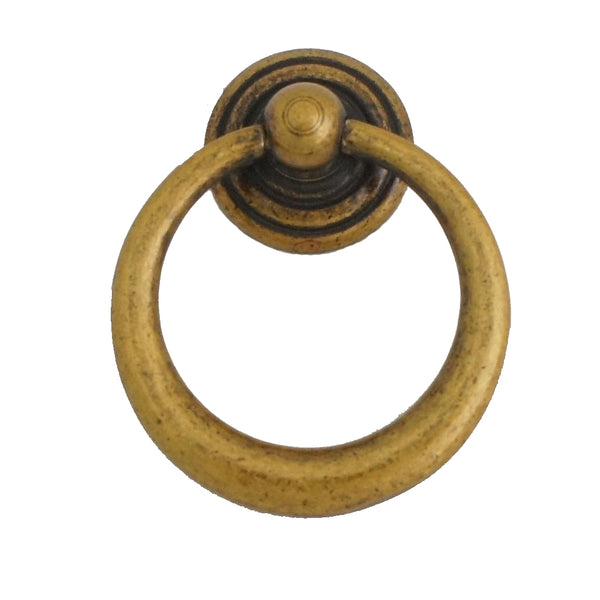 989 Classic Antique Brass Pull - Magnificent Marketing (DIY Builders Hardware)