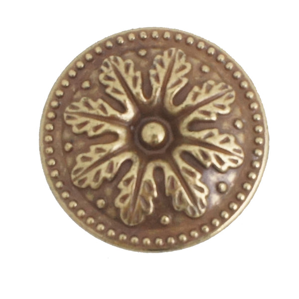 993 Classic Antique Brass Knob - Magnificent Marketing (DIY Builders Hardware)