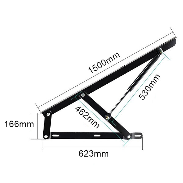 Bed Lift Storage Mechanism