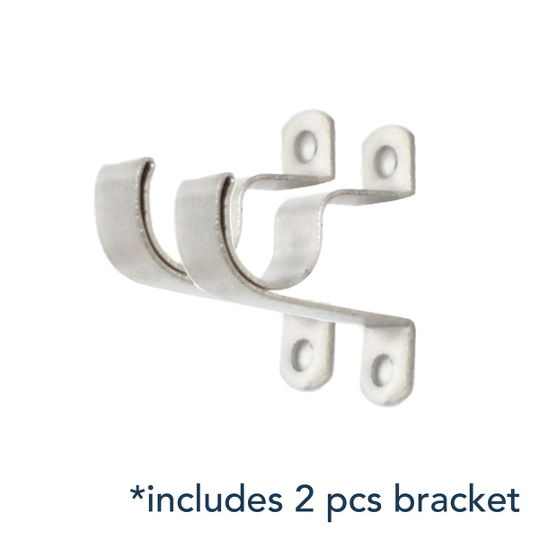 Chrome Plated 1/2" Cafe Rod Set