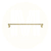 Brass Plated Aluminum Towel Bar
