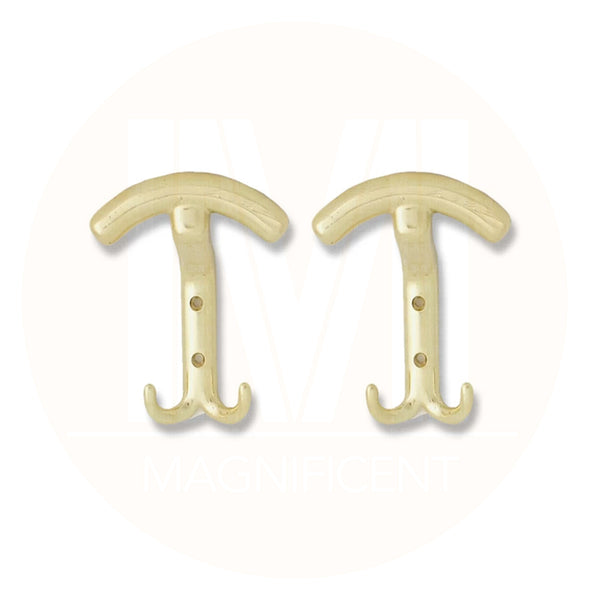 Brass Plated Tieback Hook
