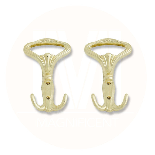 Brass Plated Tieback Hook