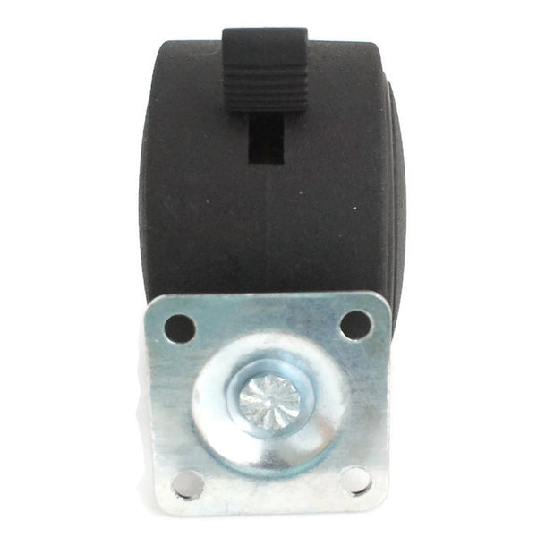 Plate Type With Brake Twin Caster