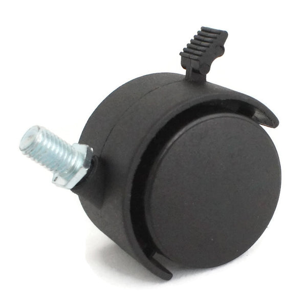 Screw Type With Brake Twin Caster