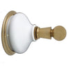 Ceramic Solid Brass Robe Hook