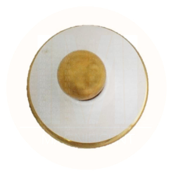 Ceramic Solid Brass Robe Hook