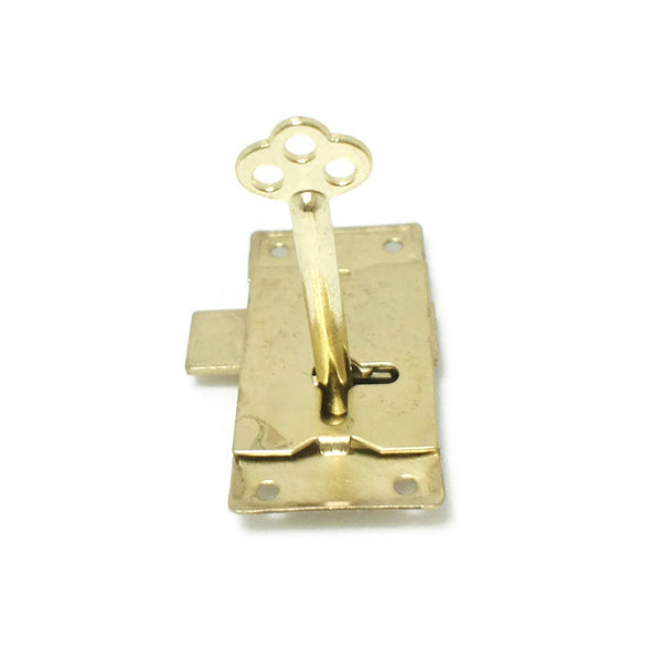 Flush Mounted Brass Lock