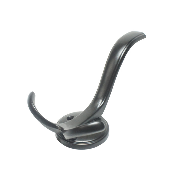 Black Powder Coated Coat and Hat Hook