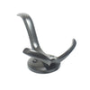 Black Powder Coated Coat and Hat Hook