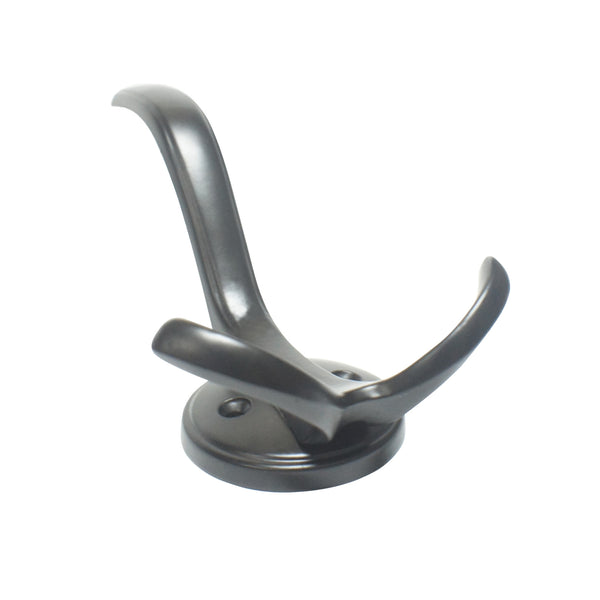 Black Powder Coated Coat and Hat Hook