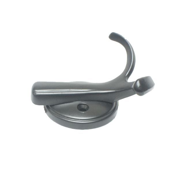 Black Powder Coated Coat and Hat Hooks