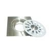 6x6 Stainless Strainer with Odor Trap