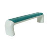 3056 Plastic White / Green Pull Handle