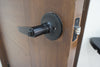 Corona Black Entrance Keyed Lever Lock