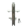 Corona Entrance Mortise Lockset with Square Backplate