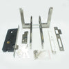 Corona Entrance Mortise Lockset with Square Backplate