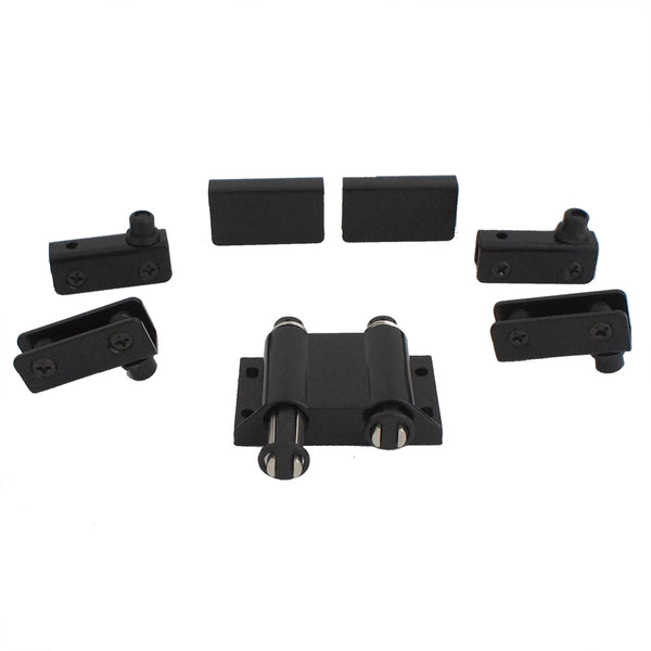 Tajima Glass Hinge Double Push Magnetic
