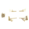 Polished Brass Gravity Hinge (Two Door)