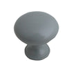 387 Plain Gray Zinc Alloy Knob