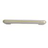 164 White with Gold Stripes Plastic Pull