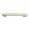 164 White with Gold Stripes Plastic Pull