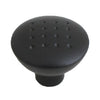 4380 Black Powedered Knob