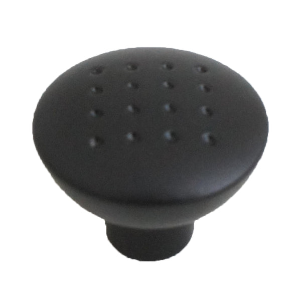 4380 Black Powedered Knob