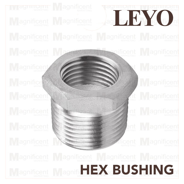 Leyo Stainless 304 Hex Bushing