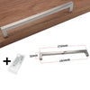 8371 Stainless Hollow Square Handle