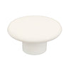 1230 Plain Ivory Plastic Knob