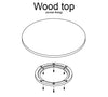Aluminum Lazy Susan Swivel Turntable