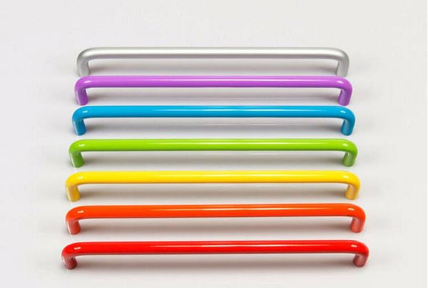 1229 Plain Green Plastic Pull Handle
