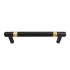 MB210 Black Solid Brass Pull Handle