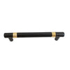 MB210 Black Solid Brass Pull Handle