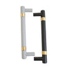 MB210 Gray Solid Brass Pull Handle