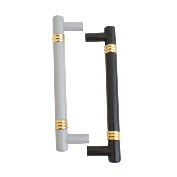 MB210 Gray Solid Brass Pull Handle