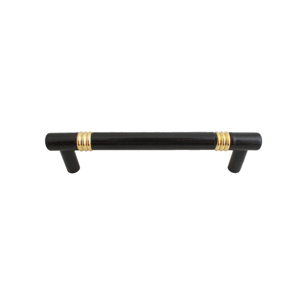 MB210 Black Solid Brass Pull Handle