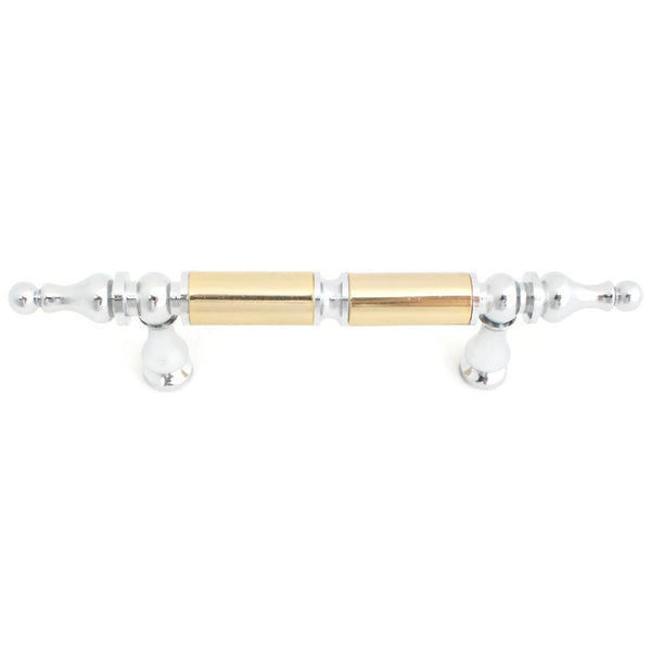 MB215 Two Toned Solid Brass Pull