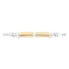 MB215 Two Toned Solid Brass Pull