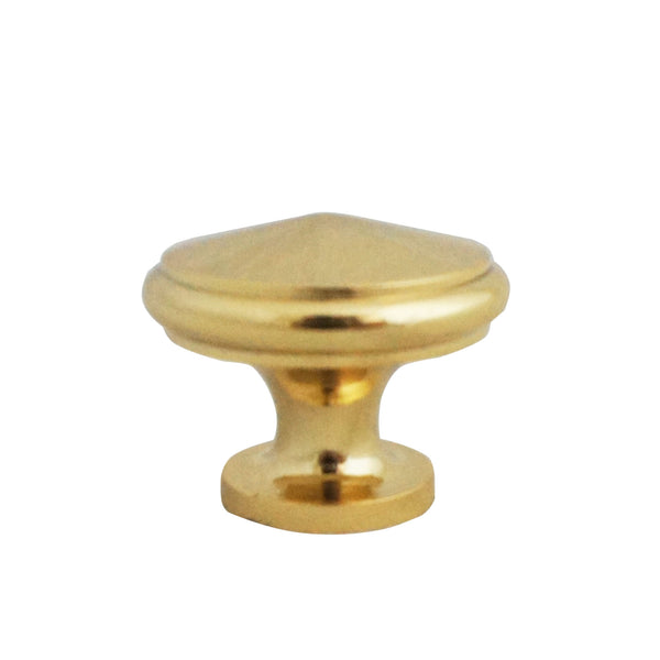 MB314 Decorative Poilshed Brass Knob Handle