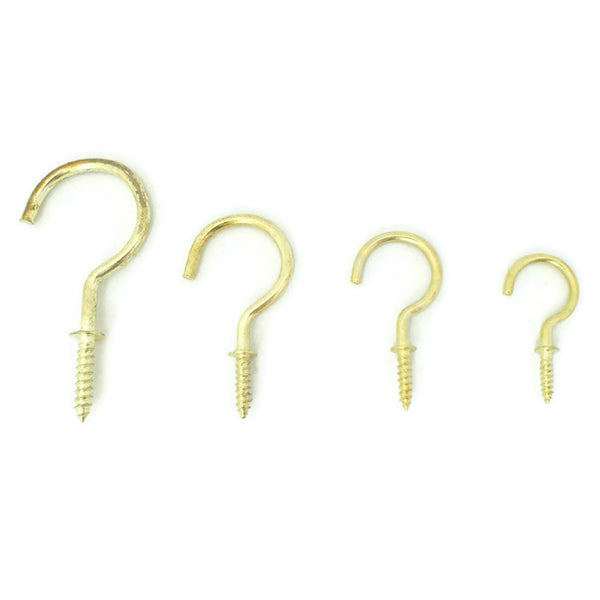 Brass Cup Hook (144 pieces)