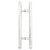 Round H-Handle 1200mm Chrome Door Pull