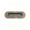 SCH001 Oval Antique Brass Flush Pull